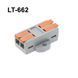 Клемна колодка з великими важелями LT-662, 2x2 4 pin, 40А 250V/600V, 0.5-6.0 мм&sup2; з кріпильними отворами