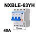 Диференційний автомат Chint NXBLE-63YH 40A 3P+N тип C дифавтомат 30mA, 400V