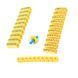 Маркеры для кабеля (клипсы) M-2 (4мм&sup2;), буквы A-Z