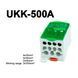 Розподільчий блок UKK-500A зелений на DIN-рейку 500А