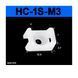 Площадка HC-1S під гвинт M3 для стяжки кабельної біла
